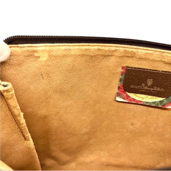 VINTAGE GUCCI Monogram Pvc Leather Clutch 💼 - Picture 15 of 17